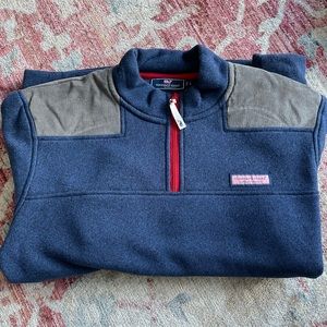 Men’s Vineyard Vines Shep Shirt with corduroy shoulder detail